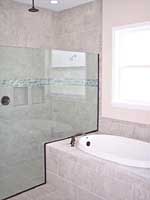 Master Bath tub and shower